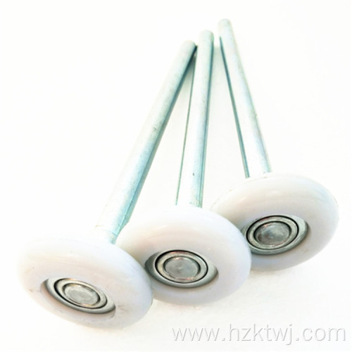 white 2*4 garage door nylon rollers